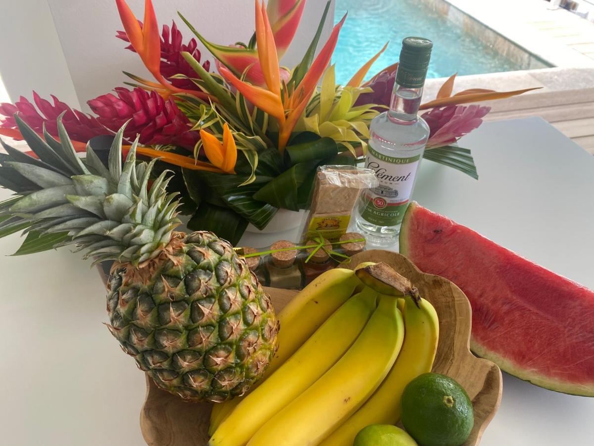 Les Appart Villa Sunbay Caraibes Avec Piscine Privative Vue Mer Et Montagne Le François エクステリア 写真